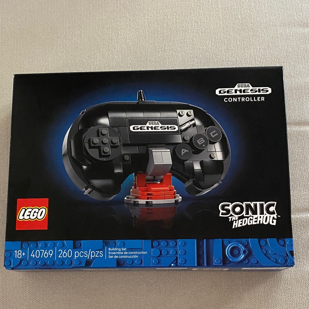 LEGO Sonic Genesis Controller - Black and Blue